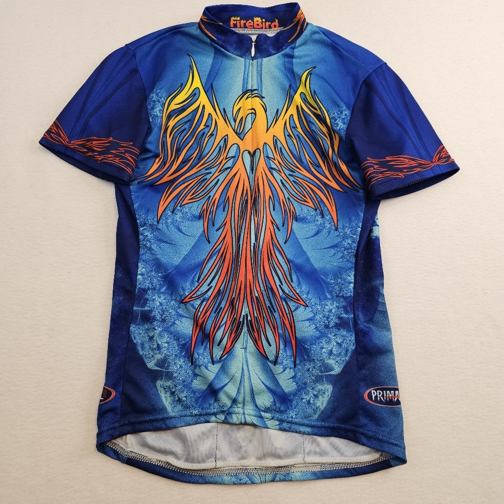 PRIMAL FIRE BIRD‎ Cycling Shirt WOMANS SIZE SMALL
